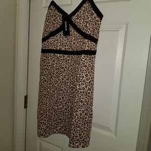Leopard Print Dress